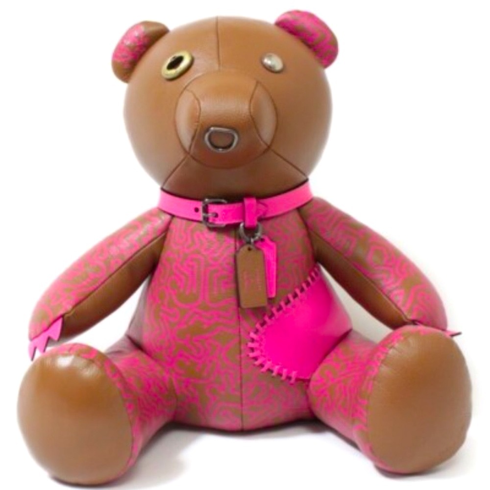 🧸Coach x Keith Haring Bear Collaboration Plush Home Decor Kid Toy Gift